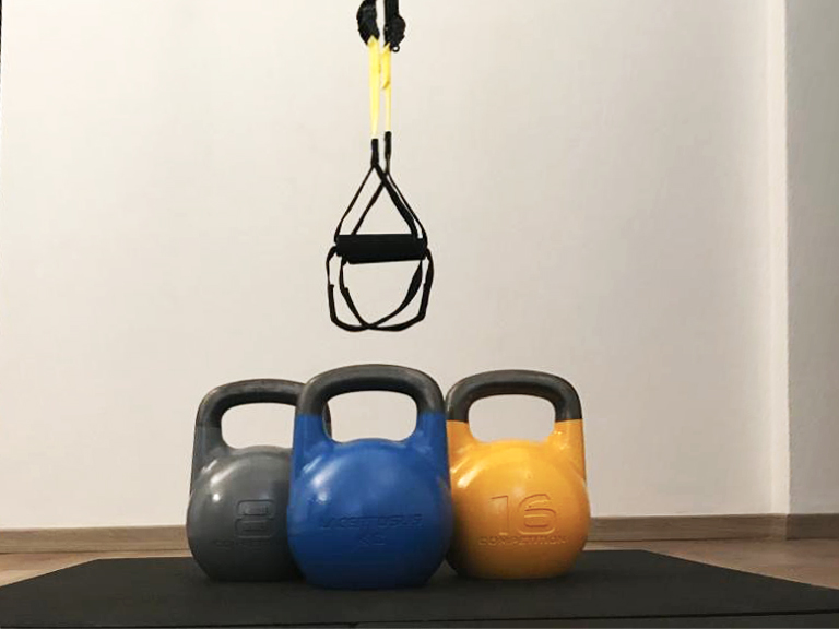 kettlebells